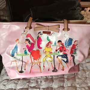 Flawed Kate Spade Paris Cafe Tote Bag